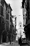 Via San Clemente a Padova dopo un bombardamento